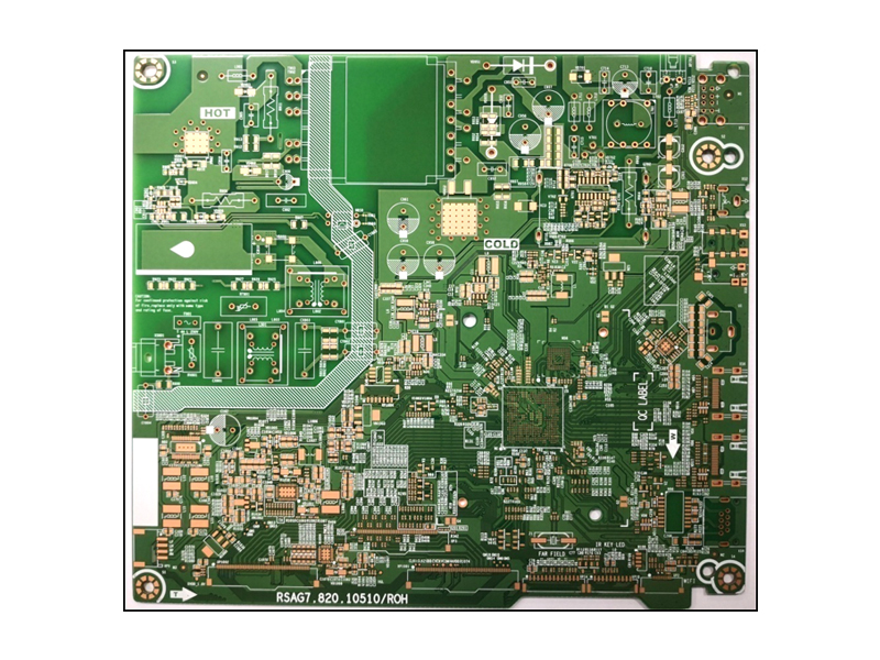 Dual sided TV motherboard