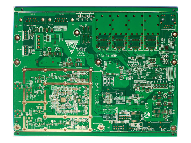 Eight-layer sinking gold industrial control motherboard